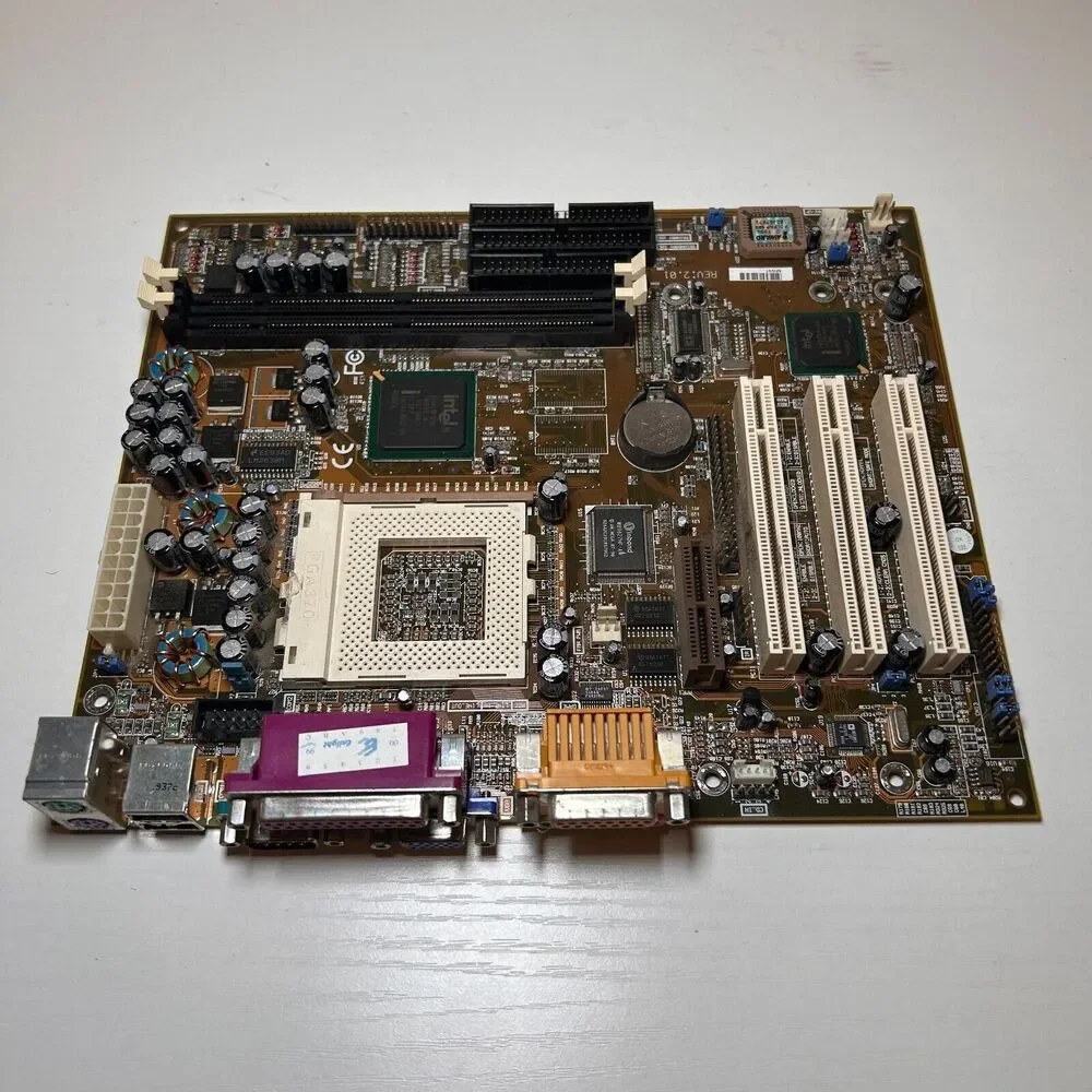 S381-M TEKRAM MOTHERBOARD SOCKET PGA 370 ENPC/ENlight EP-MW41 ATX Untested i810